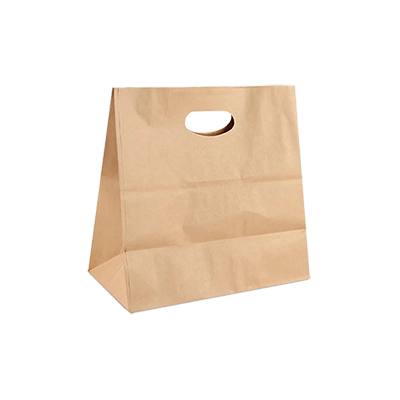 5.square bottom na paper bag na may D cut