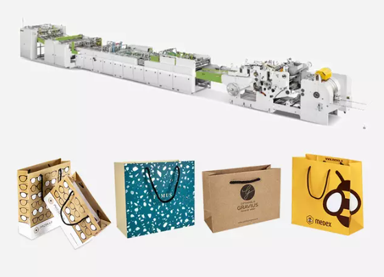 Sheet Feeding Paper Bag Machine